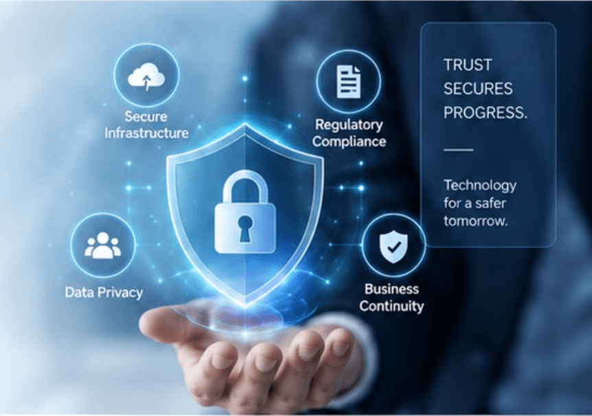 DAAPrime Technologies security, compliance and trust